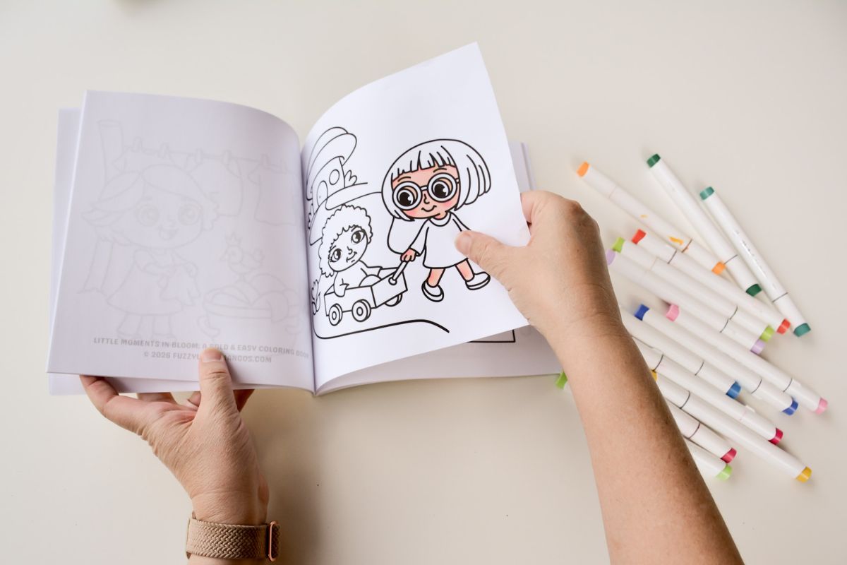 Easy Coloring Books That Don't Look Childish