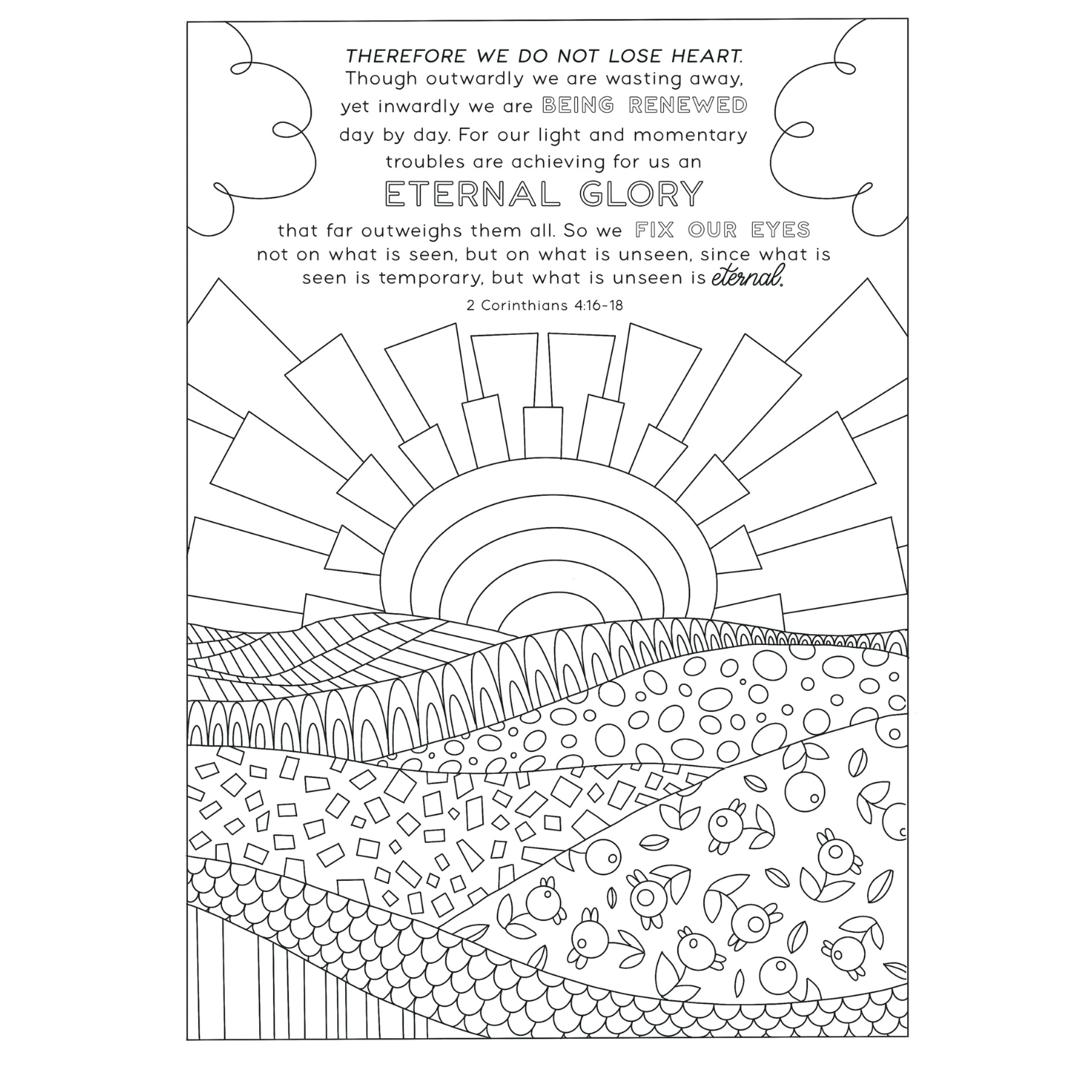 In His Biblical Steps: A Mommy and Me Coloring Book
