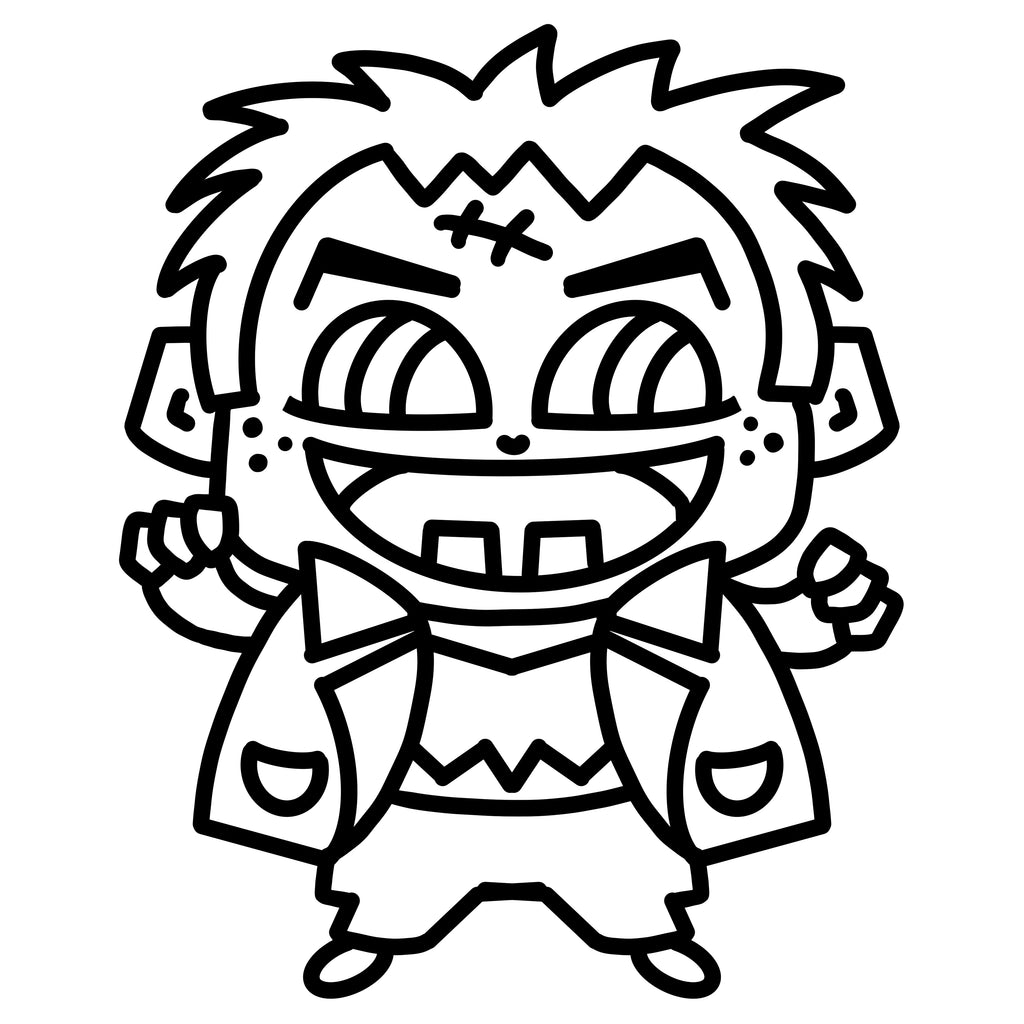 Sweetly Spooky Halloween Coloring Book Bold & Easy Cute Designs for Kids & Adults