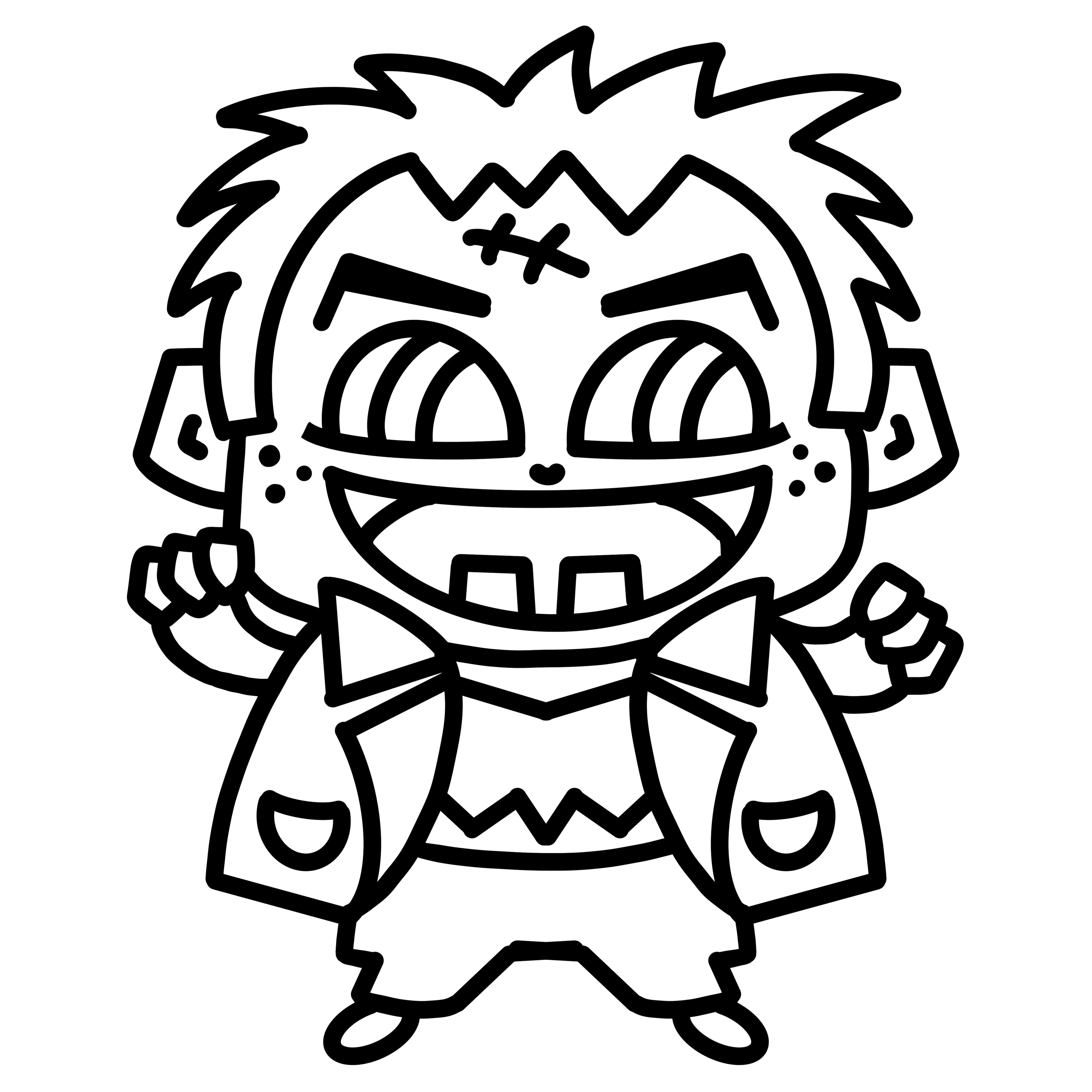 Sweetly Spooky Halloween Coloring Book Bold & Easy Cute Designs for Kids & Adults