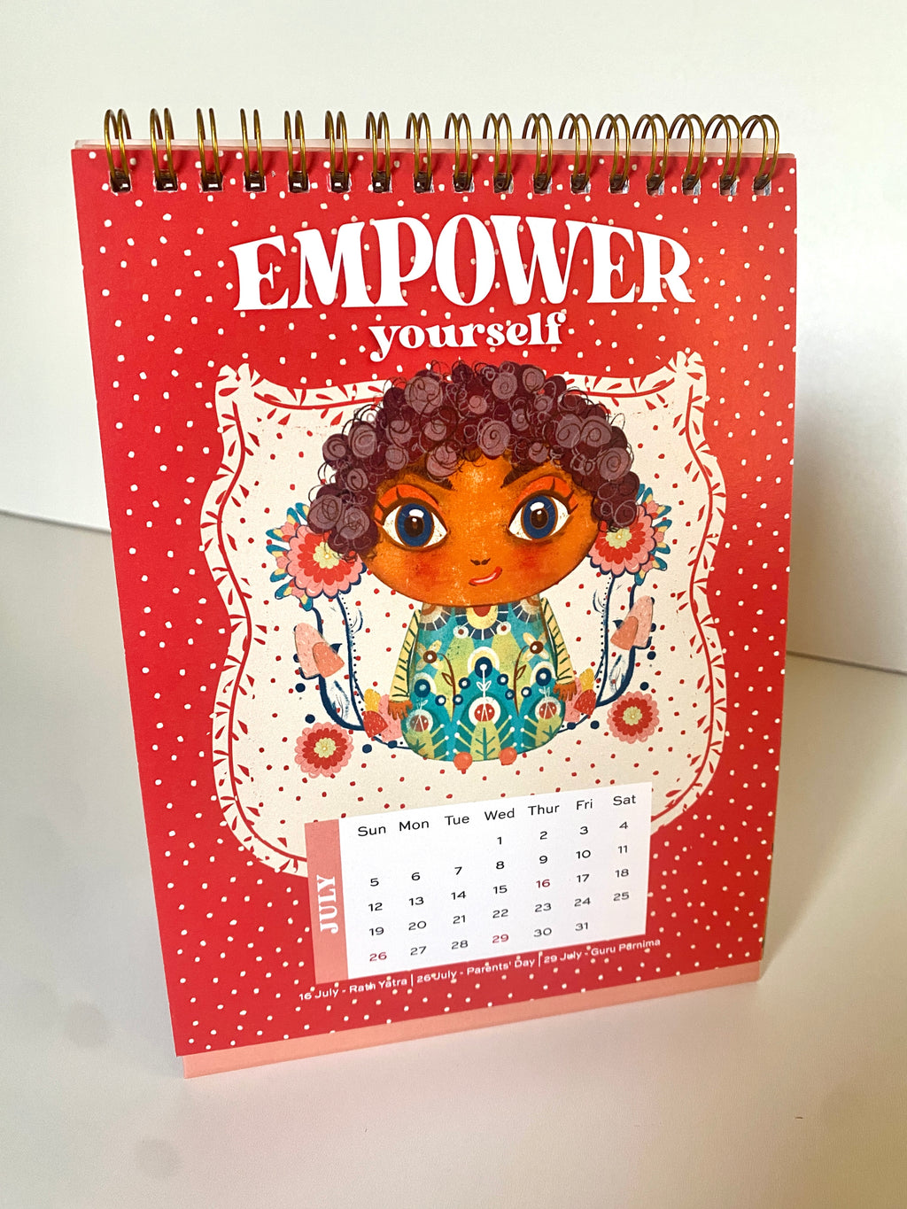 2026 Emotional Growth Desk Calendar