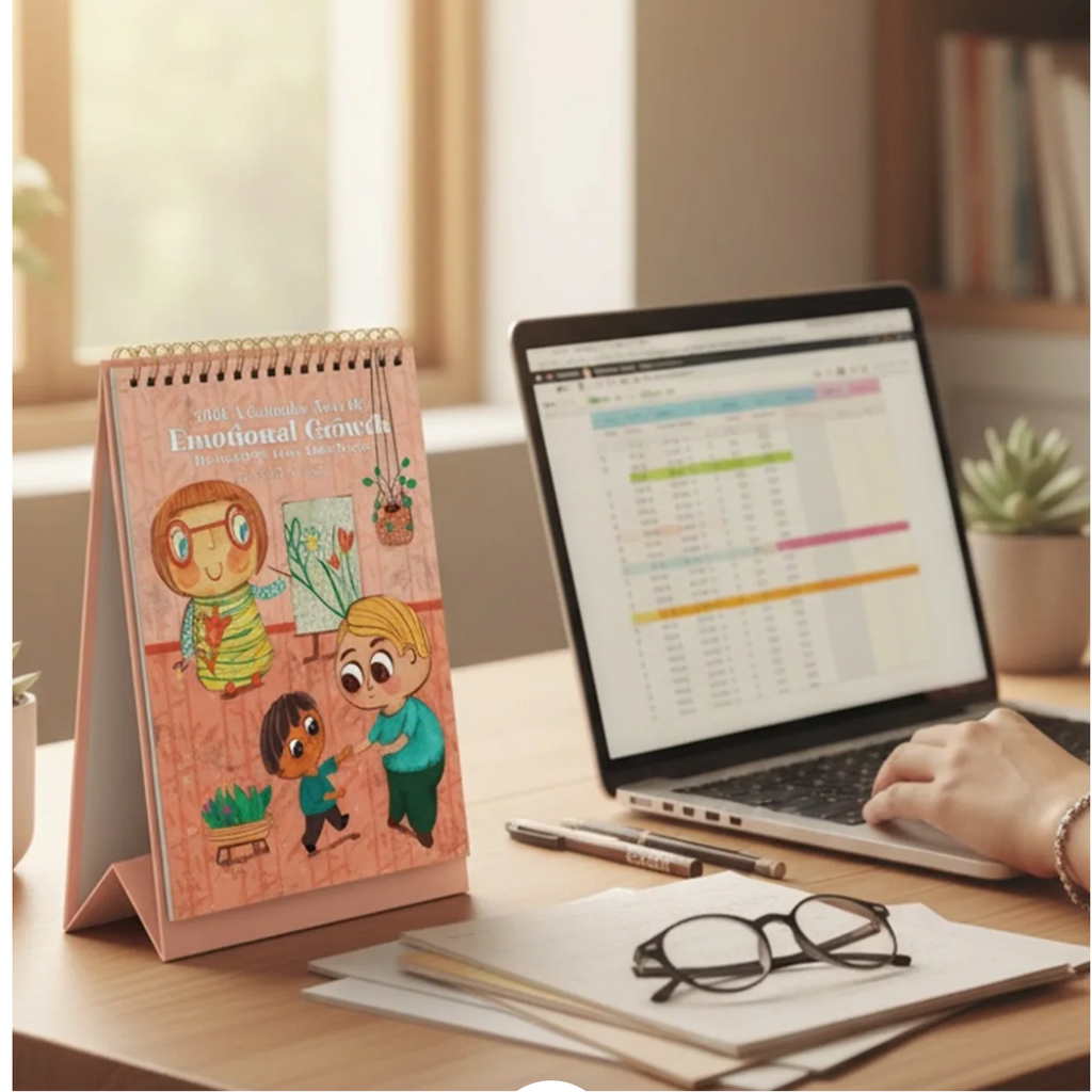 2026 Emotional Growth Desk Calendar
