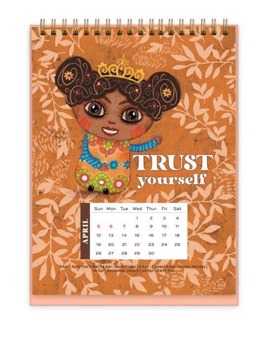 2026 Emotional Growth Desk Calendar