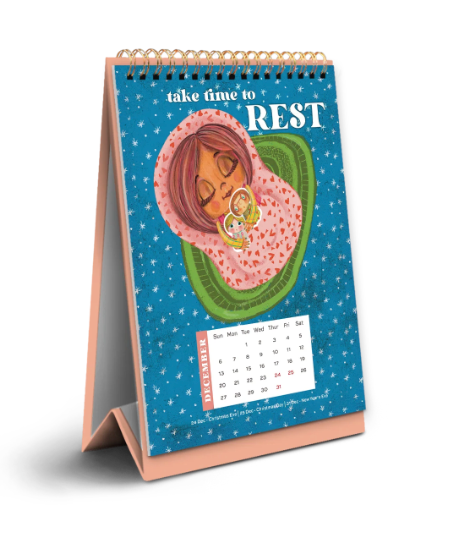 2026 Emotional Growth Desk Calendar