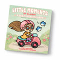 Little Moments in Bloom: A Cozy, Bold and Easy Coloring Book for Adults and families for Relaxation
