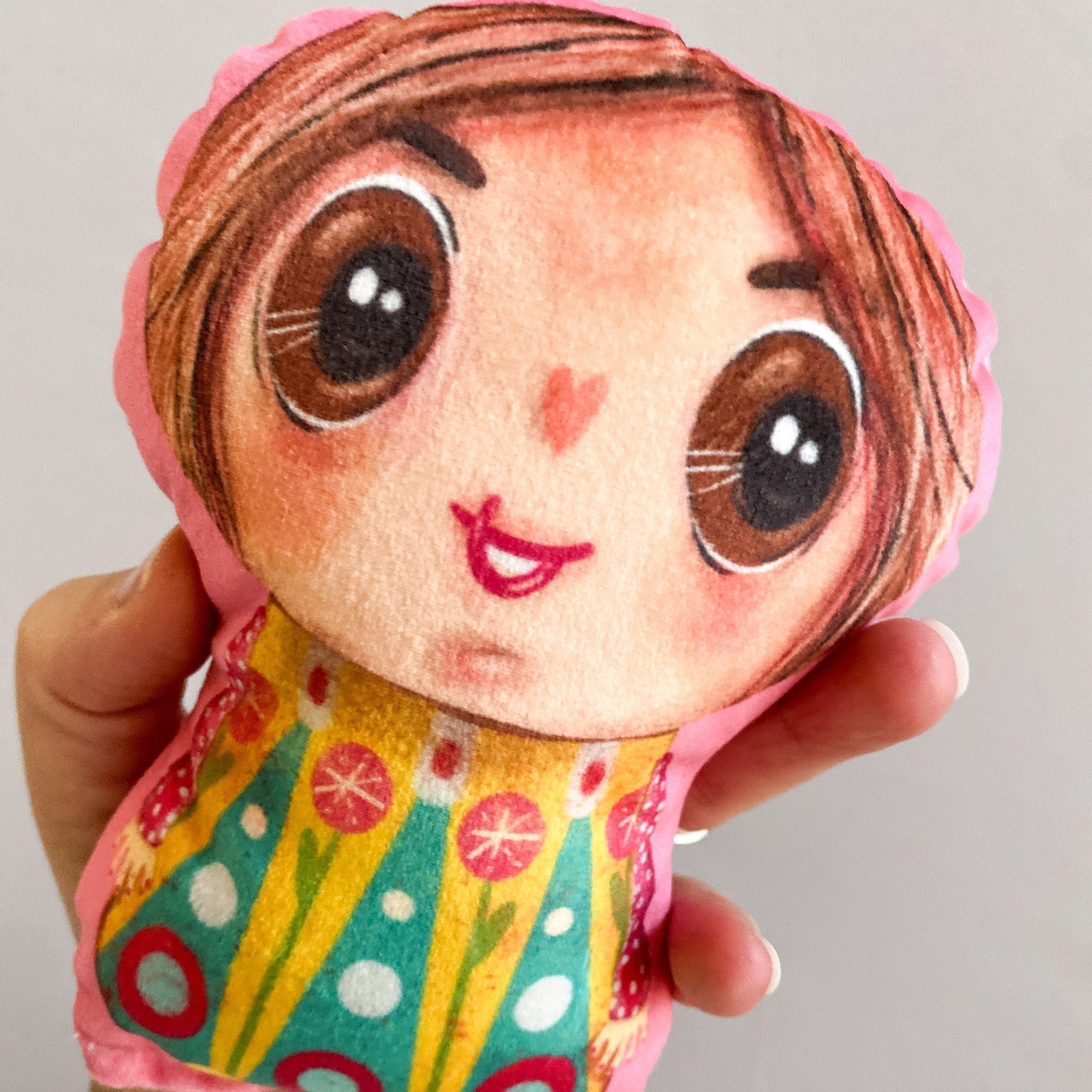 DIY Plushie Sewing Kit Trufflekins Doll Craft Kit for Beginners and Creative Adults