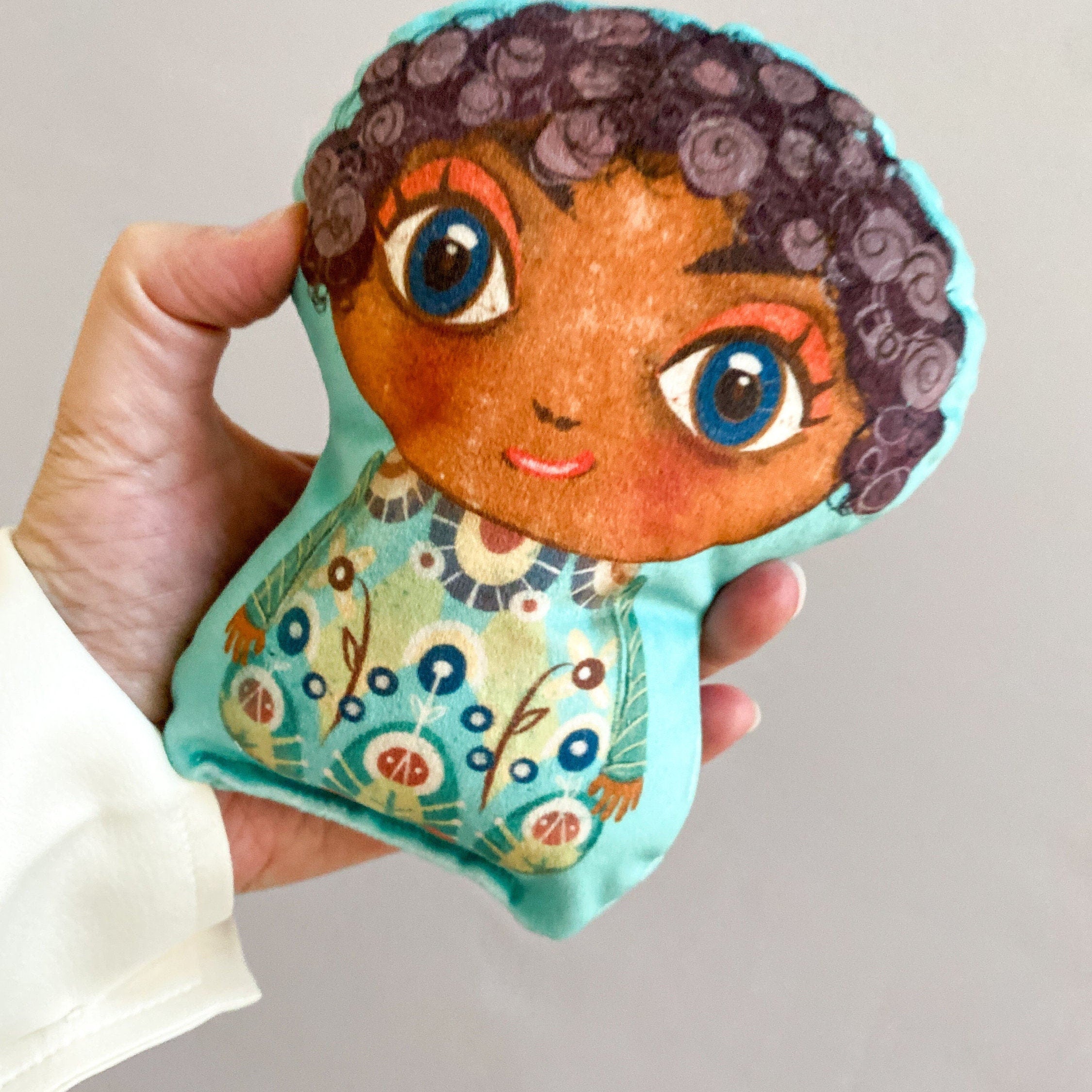 DIY Plushie Sewing Kit Trufflekins Doll Craft Kit for Beginners and Creative Adults