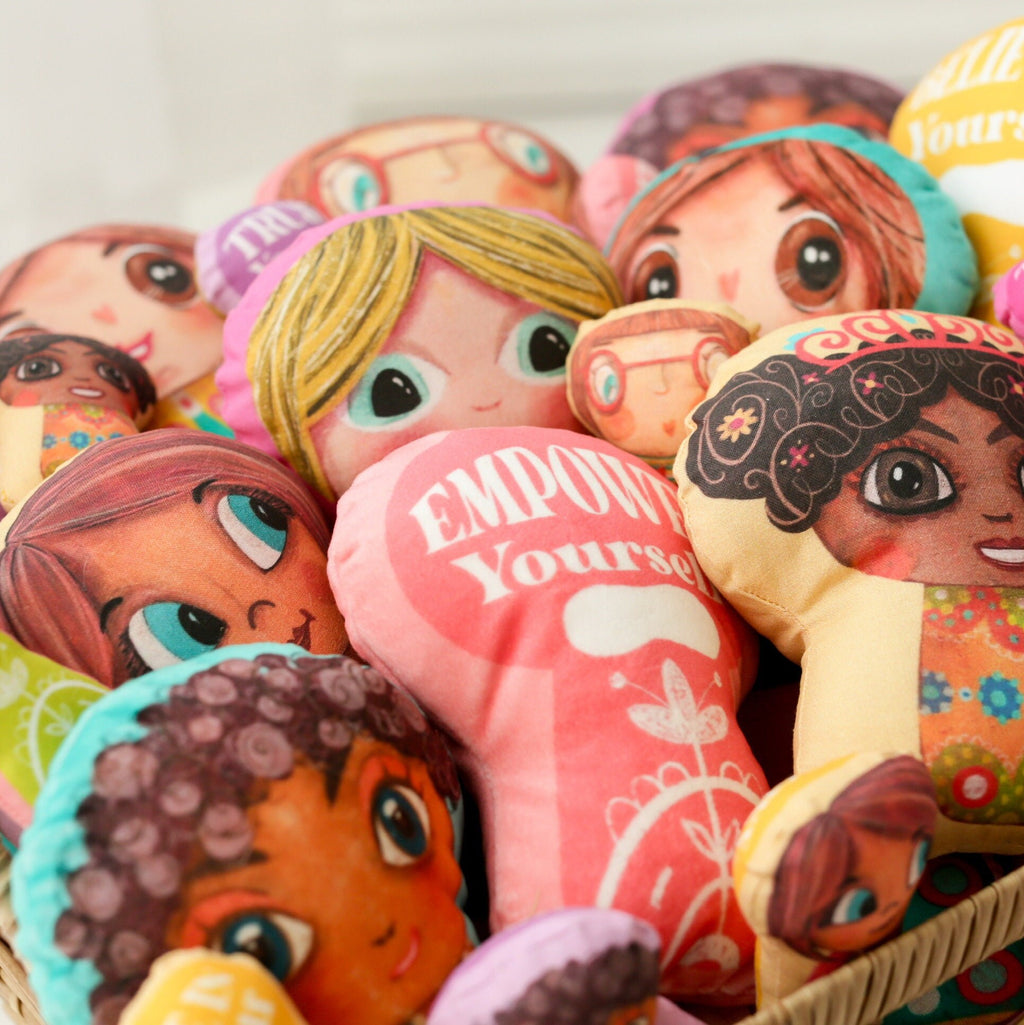 DIY Plush Doll Sewing Kit: Beginner Craft Project - 3 Dolls