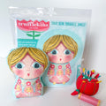 DIY Plushie Sewing Kit Trufflekins Doll Craft Kit for Beginners and Creative Adults