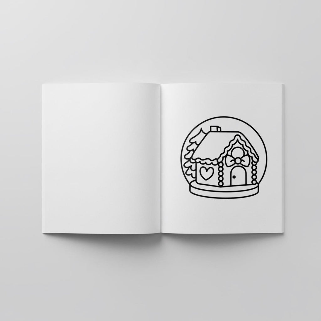 Christmas Coloring Book Sweetly Sugarplum Bold and Easy Holiday Designs