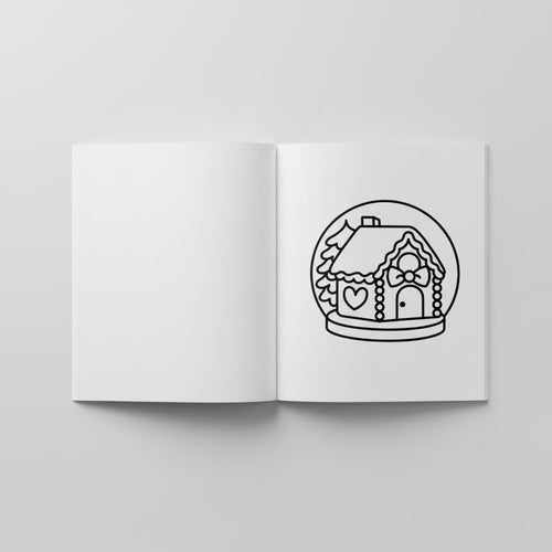 Christmas Coloring Book Sweetly Sugarplum Bold and Easy Holiday Designs