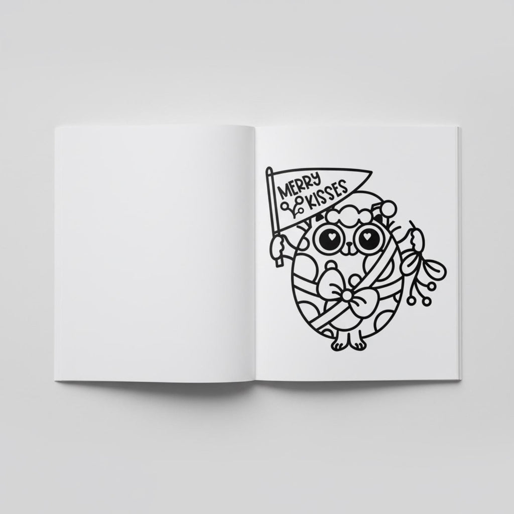 Christmas Coloring Book Sweetly Sugarplum Bold and Easy Holiday Designs