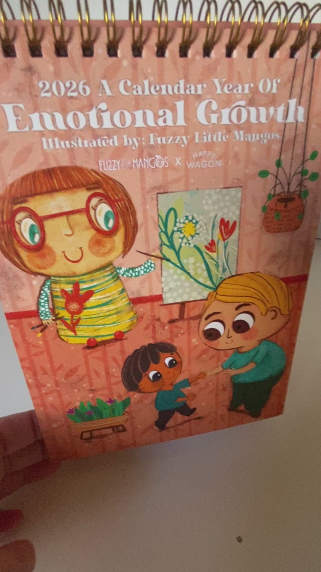 2026 Emotional Growth Desk Calendar