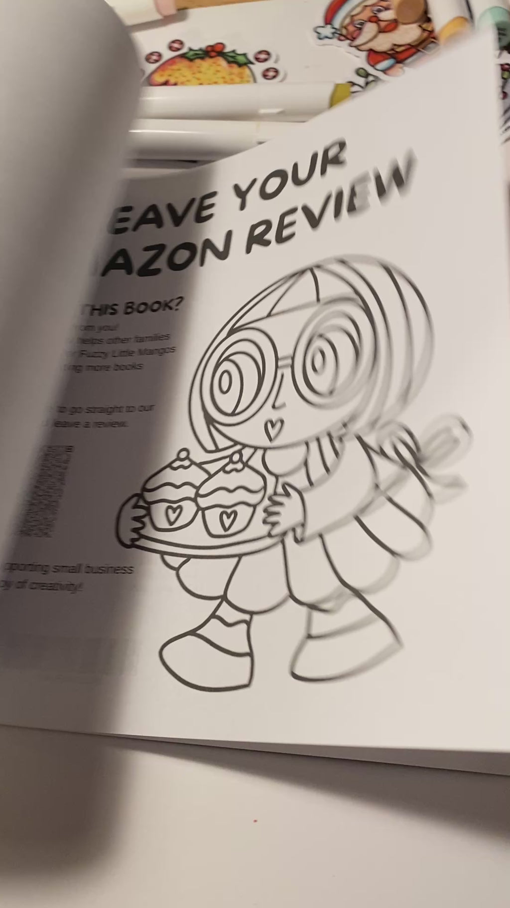 Christmas Coloring Book Sweetly Sugarplum Bold and Easy Holiday Designs