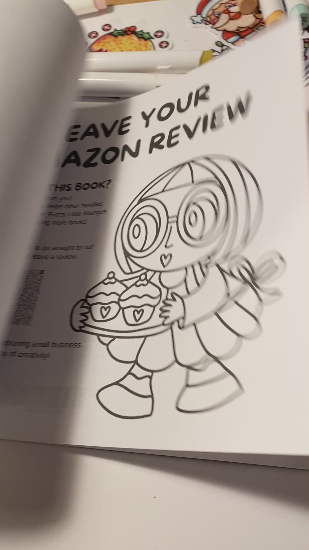 Christmas Coloring Book Sweetly Sugarplum Bold and Easy Holiday Designs